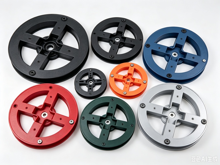 Multiple winding wheels